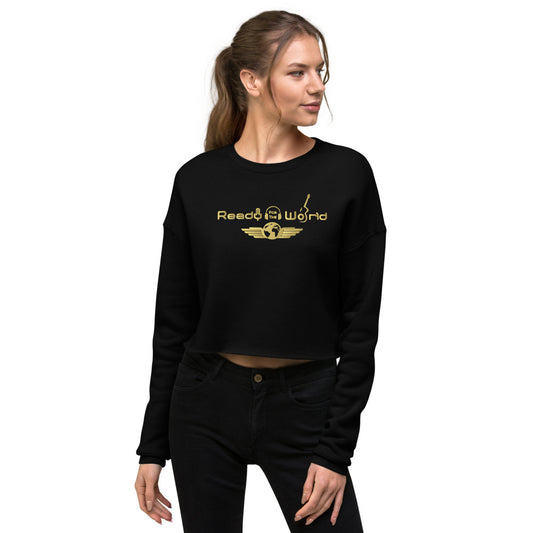 Ready for the World Crop Sweatshirt