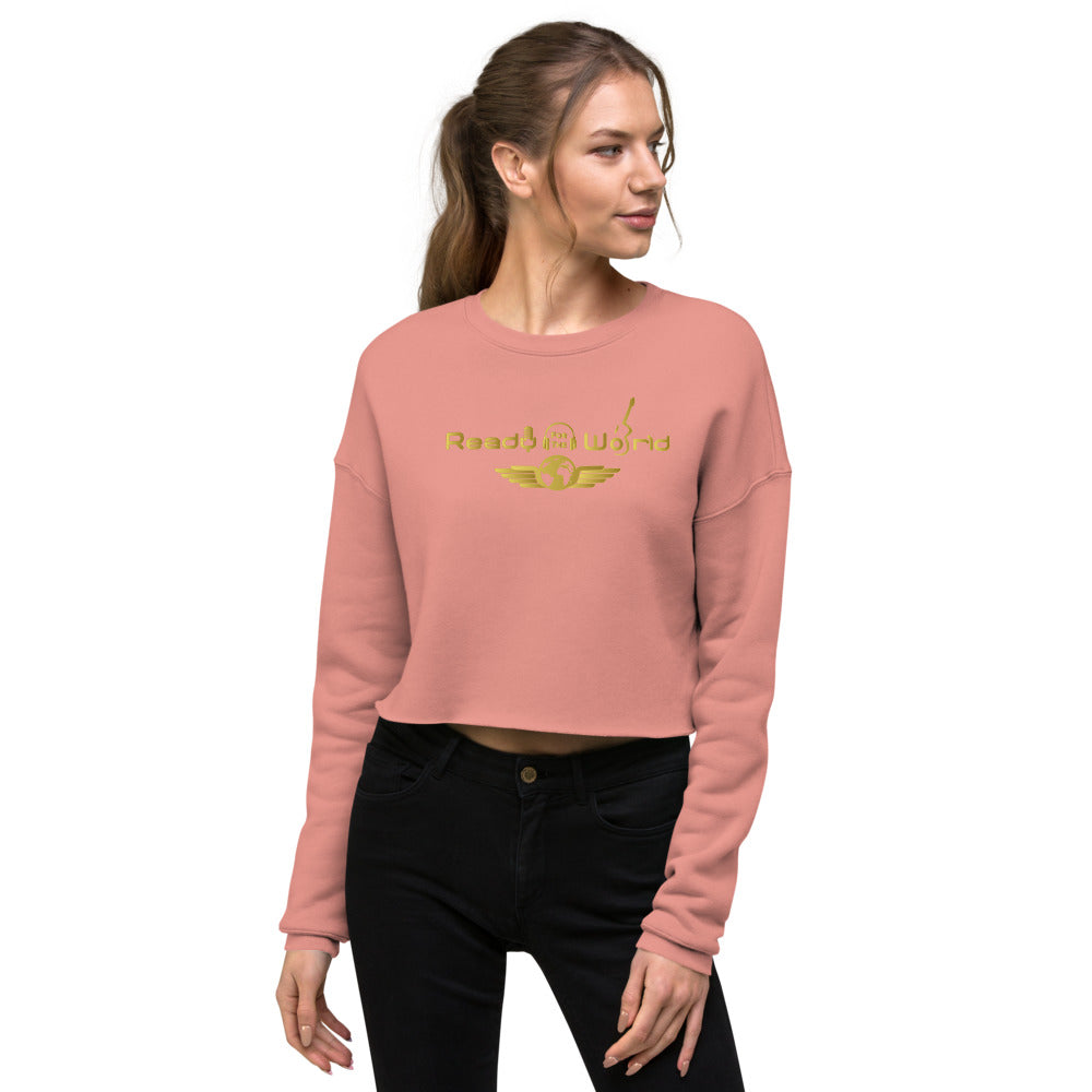Ready for the World Crop Sweatshirt