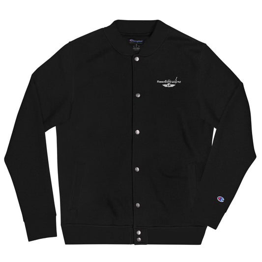 Ready for the World Embroidered Champion Bomber Jacket