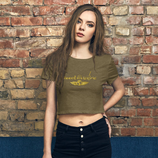 Ready for the World Women’s Crop Tee